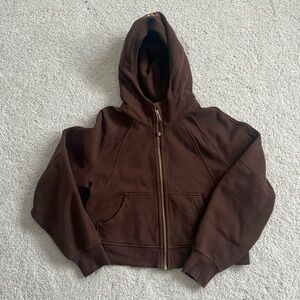 Lululemon Scuba Java Oversized Full Zip XS/S